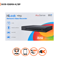 4K Hilook By Hikvision NVR-108MH-K/8P 8-Channel PoE NVR