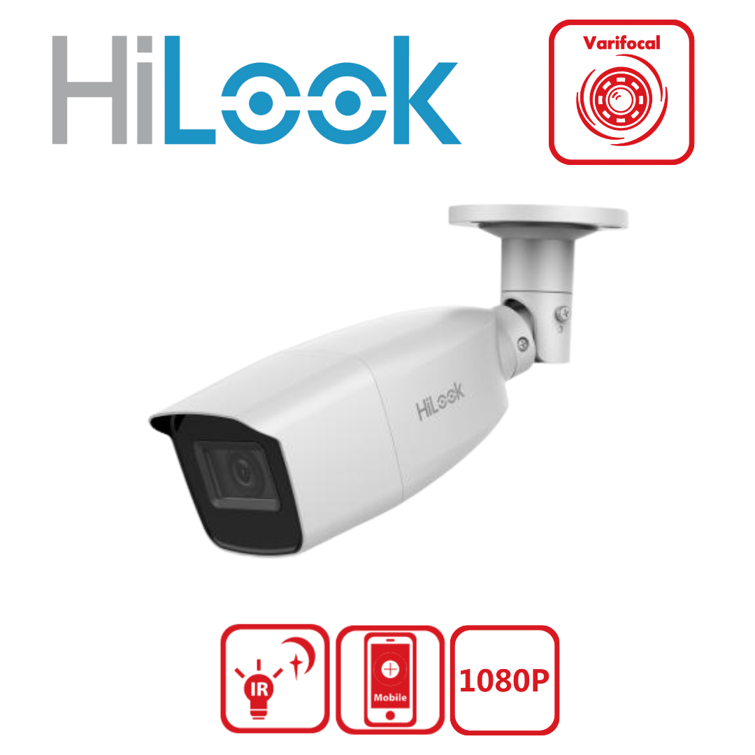 HiLook THC-B320-VF 2MP Varifocal HD Bullet Camera with 40m IR