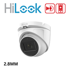 HiLook THC-T120-MS 2MP Audio HD Turret Camera with Built-In Microphone, 20M IR - 2.8mm