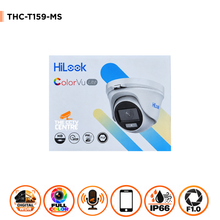 HiLook THC-T159-MS 3K ColorVu Turret Camera – 24/7 Colour & Audio