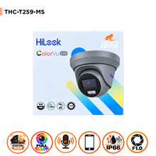 GREY 5MP ColorVu HiLook THC-T259-MS 3K AoC 2.8mm 40m Turret Camera with Mic