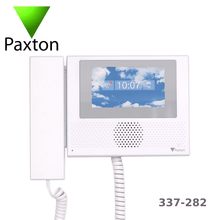 Paxton 337-282 Entry Standard Monitor with Handset, 4.3" Touch Screen Video Intercom System