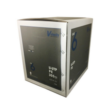 External Cat6 U-UTP 4 Pair Duct Grade Black Velocity - 107-0044 305M Cat6