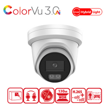 4MP Hikvision DS-2CD2347G3-LI2UY(2.8mm) Smart Hybrid Light w/ ColorVu Fixed Turret IP Camera