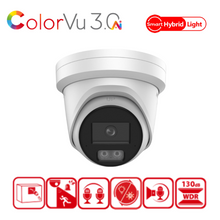 8MP Hikvision DS-2CD2387G3-LIS2UY/SL(2.8mm) Smart Hybrid Light with ColorVu Fixed Turret IP Camera
